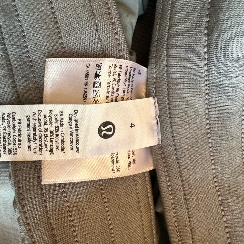 Lululemon Gray studio Pants